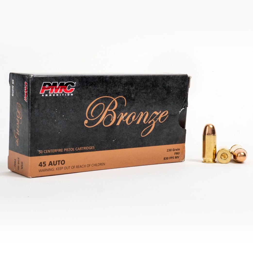PMC Bronze (45A) - 45 ACP – 230 gr FMJ – 1000 Rounds