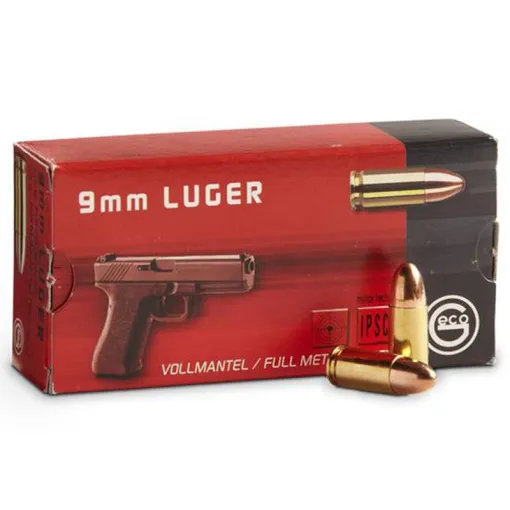 Best 9MM Ammo GECO 9mm FMJ 115 Grain 1000 Rounds
