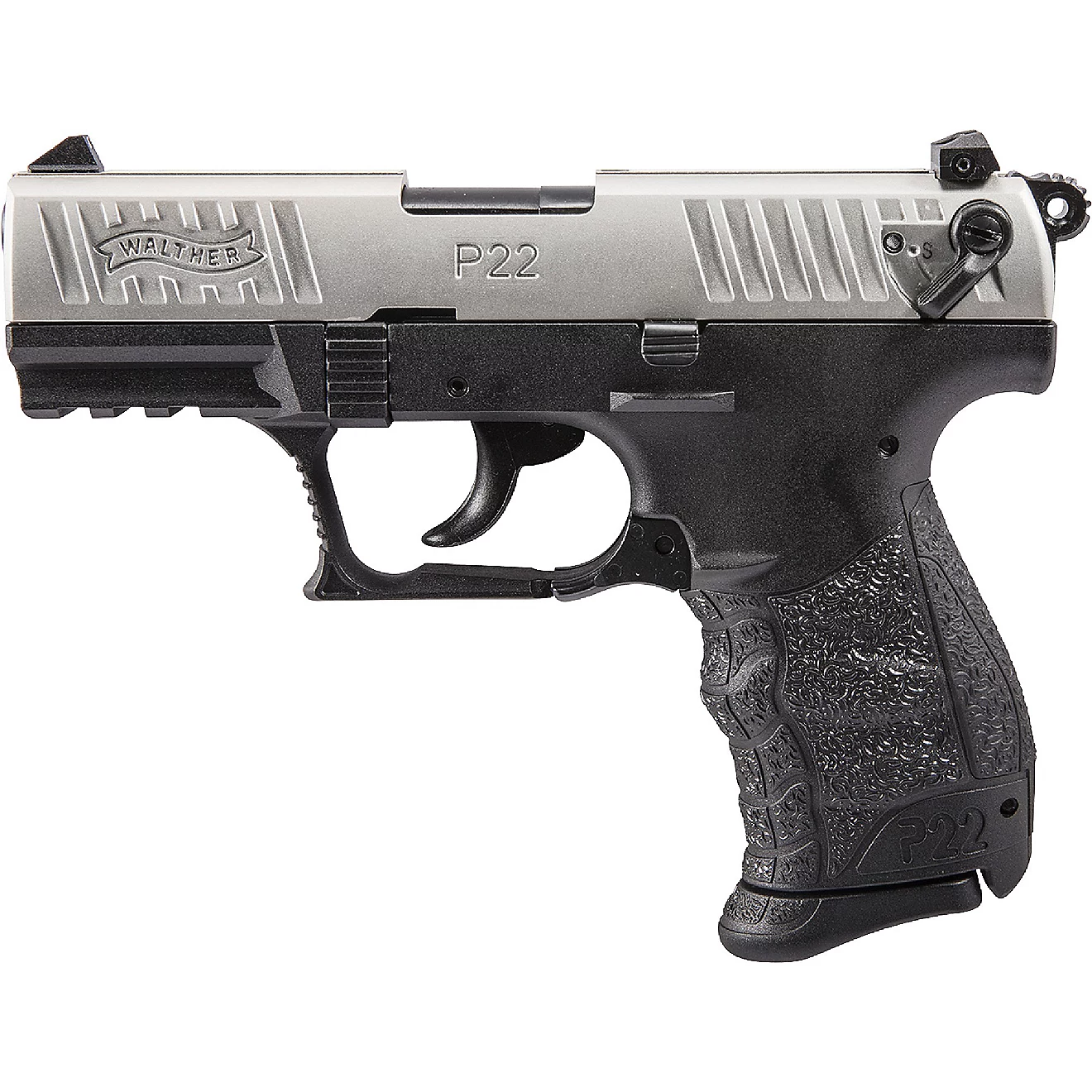 Walther Arms P22 Q Nickel .22 LR Pistol