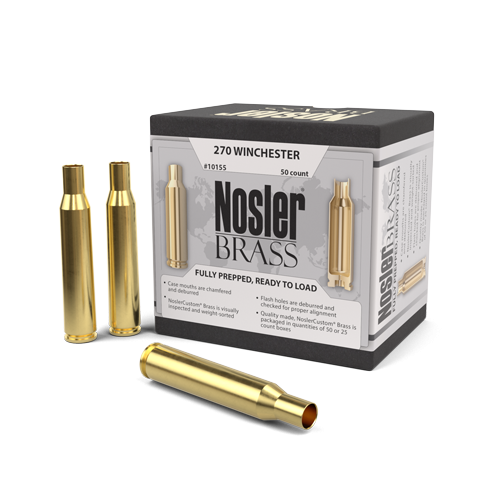 Nosler Bulk Rifle Brass 7.62x39mm 500rds