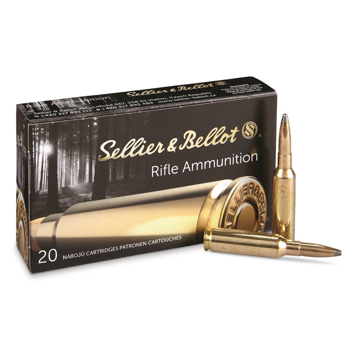 Sellier & Bellot 6.5mm Creedmoor SP