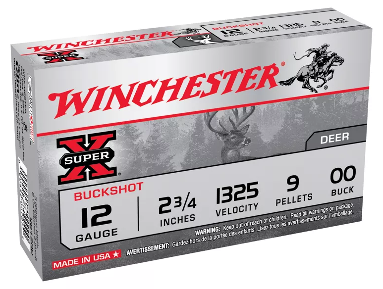 Winchester Super-X Buckshot Shotshells 500 Rounds