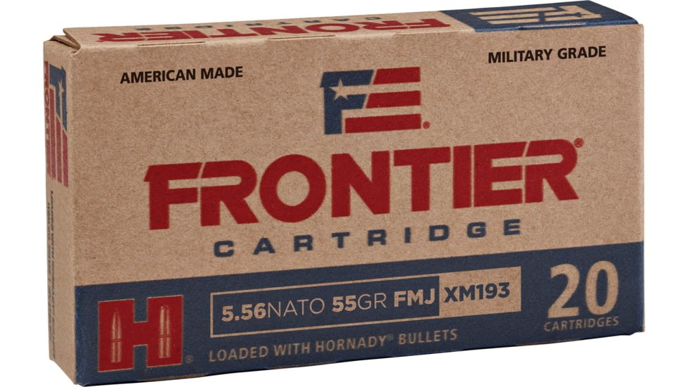 Hornady Frontier 5.56x45mm Nato 500 Rounds